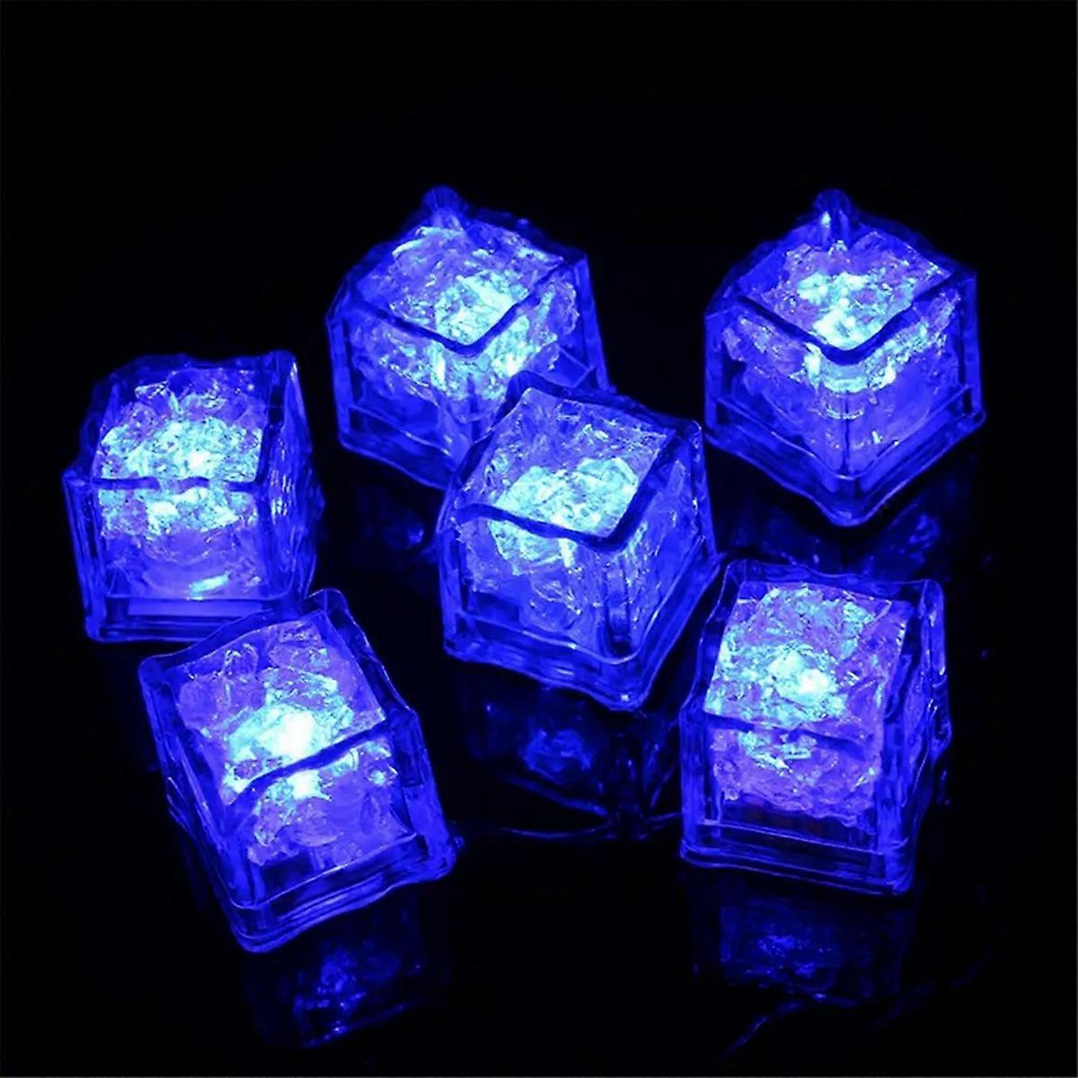Blue LED Ice Cubes